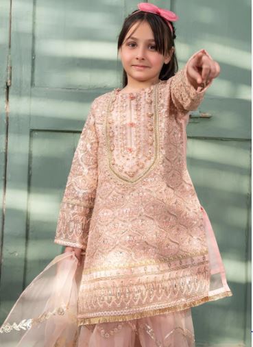 Pink Gharara